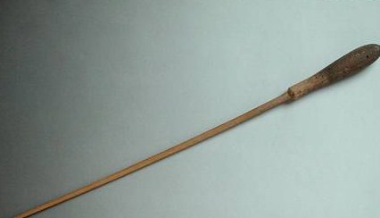 FFA195932 Gustav Mahler's (1860-1911) baton (wood) by Austrian School, (19th century) wood Private Collection Austrian, out of copyright