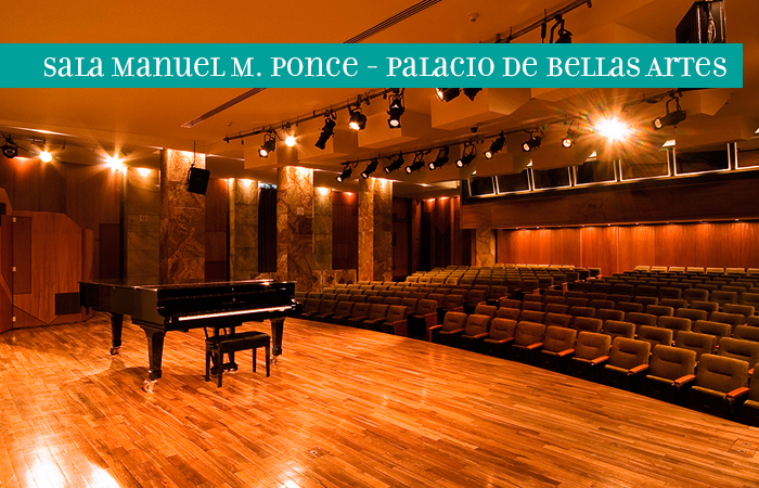 Sala Manuel M. Ponce del Palacio de Bellas Artes