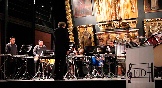 Orquesta percusiones UNAM