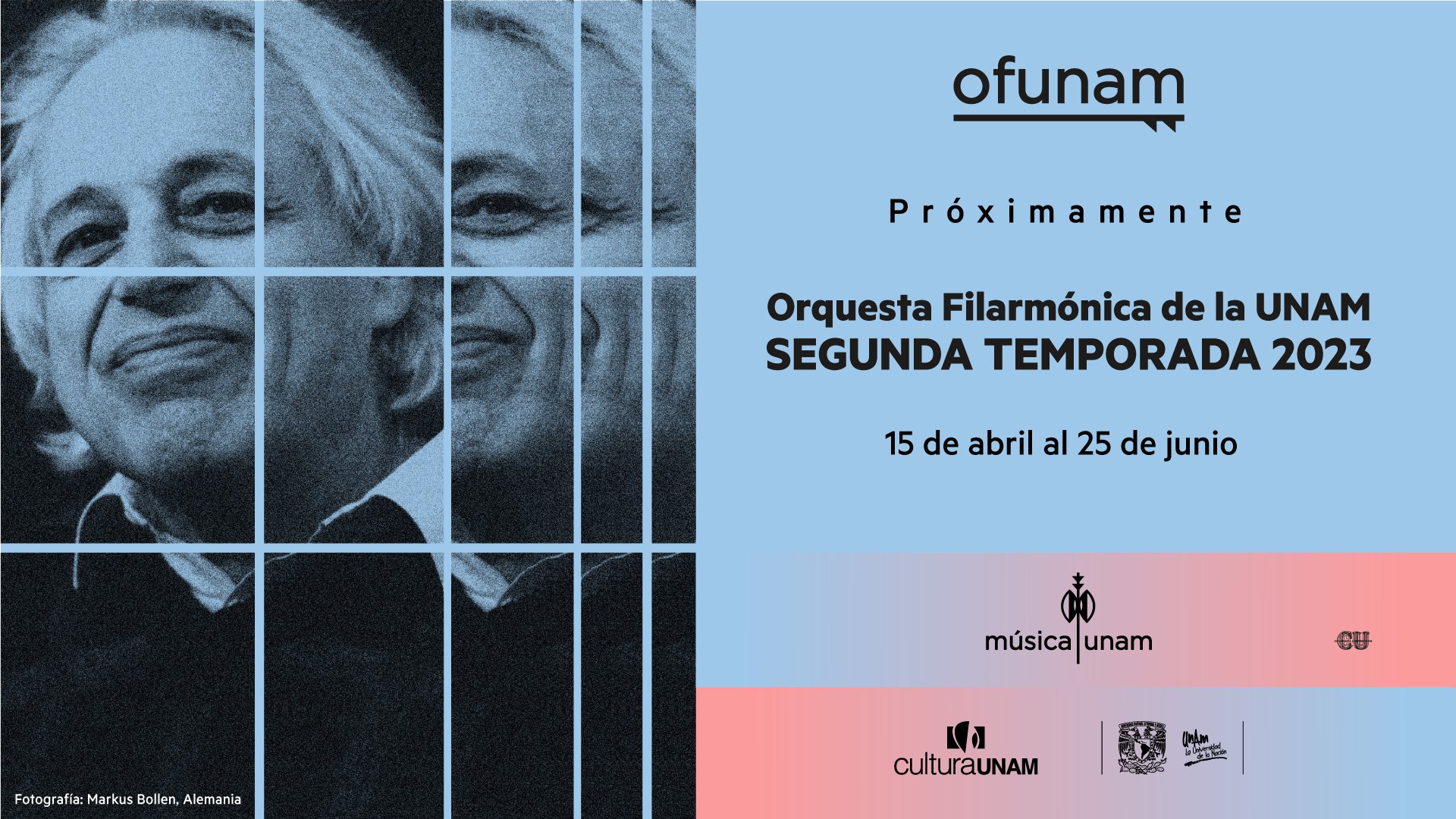 Programa 9 Foco Ligeti  OFUNAM Segunda Temporada 2023 - Cartelera - Música  en México